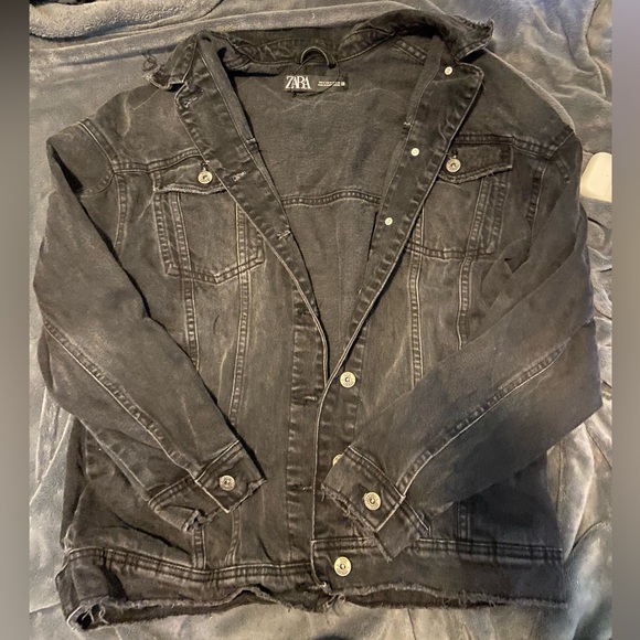 Oversized Zara denim jacket - Picture 2 of 2